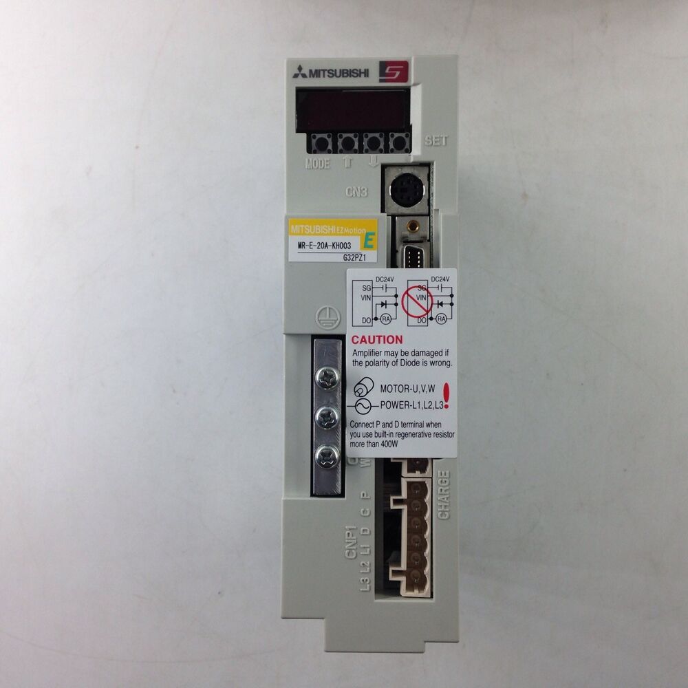 NEW ORIGINAL MITSUBISHI AC SERVO DRIVER MR-E-20A-KH003 FREE EXPEDITED SHIPPING DHL / UPS / FedEx