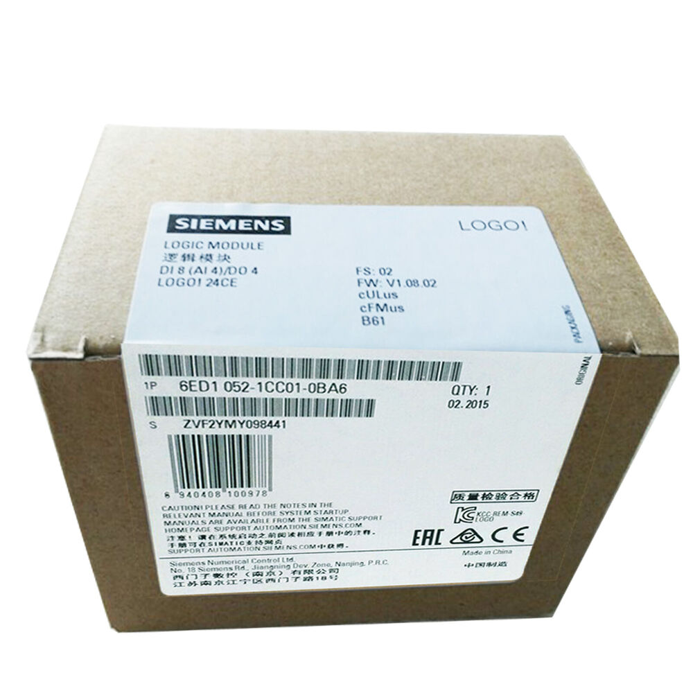 New In Box SIEMENS 6ED1 052-1CC01-0BA6 6ED1052-1CC01-0BA6 Logic Module DHL / UPS / FedEx