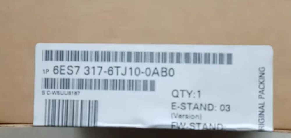 Siemens 6ES7 317-6TJ10-0AB0 6ES7317-6TJ10-0AB0 Free Shipping 1PC New In Box #H