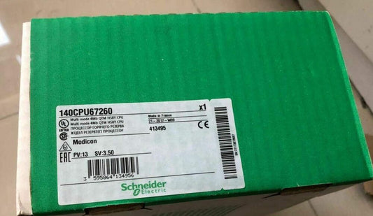 NEW SCHNEIDER 140CPU67260 PLC Module DHL / UPS / FedEx
