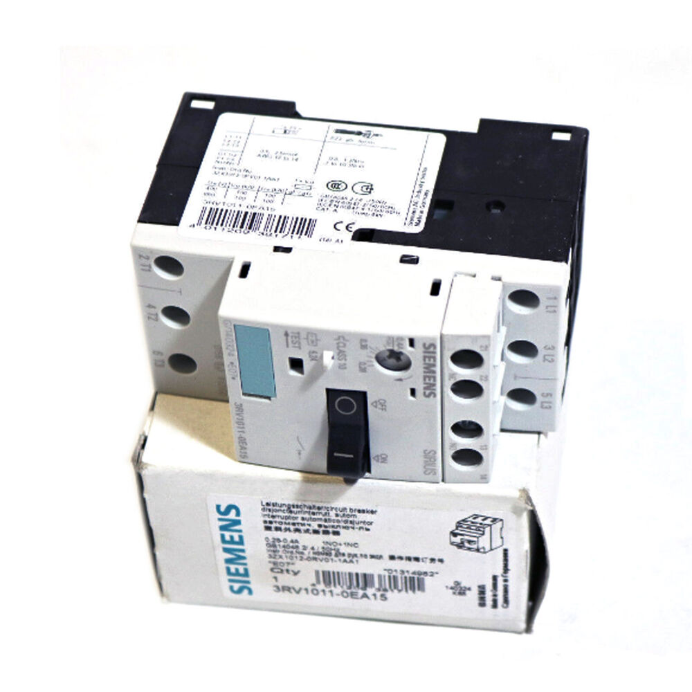 1PCS NEW FOR Siemens Sirius 3RV1011-0EA15 circuit breaker DHL / UPS / FedEx