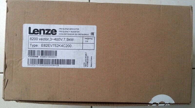 Lenze INVERTER E82EV752K4C New In Box Expedited Shipping DHL / UPS / FedEx