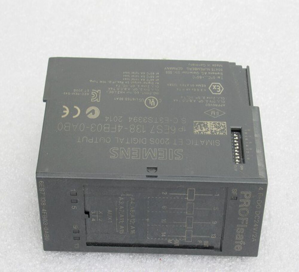 NEW SIEMENS 6ES7 138-4FB03-0AB0 Digital Output Module DHL / UPS / FedEx