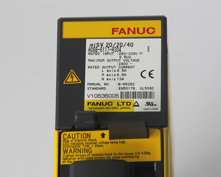 Refurbished FANUC A06B-6117-H304 Servo Drive A06B6117H304 Expendited Shipping DHL / UPS / FedEx