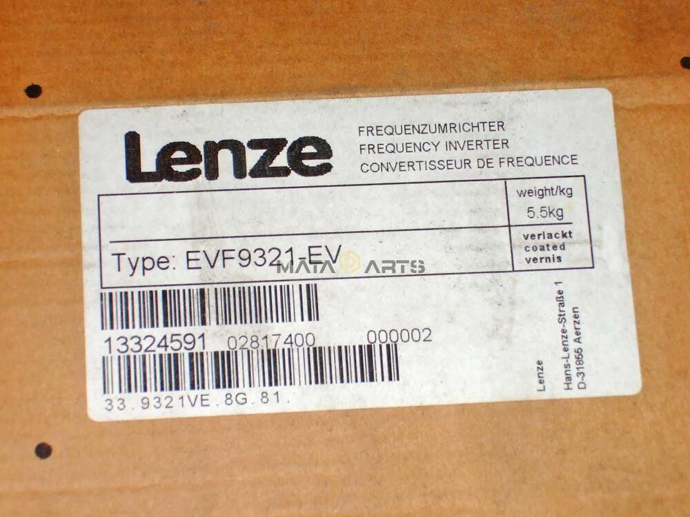ONE NEW LENZE inverter EVF9321-EV