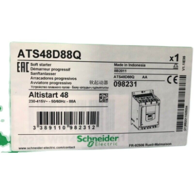 1PC New Schneider ATS48D88Q PLC Module In Box Expedited Shipping DHL / UPS / FedEX