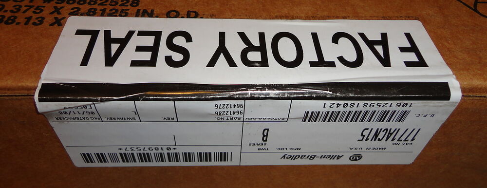 ALLEN BRADLEY 1771-ACN15 CONTROLNET ADAPTER MODULE AB 1771-ACN15 SERIES B NEW DHL / UPS / FedEx