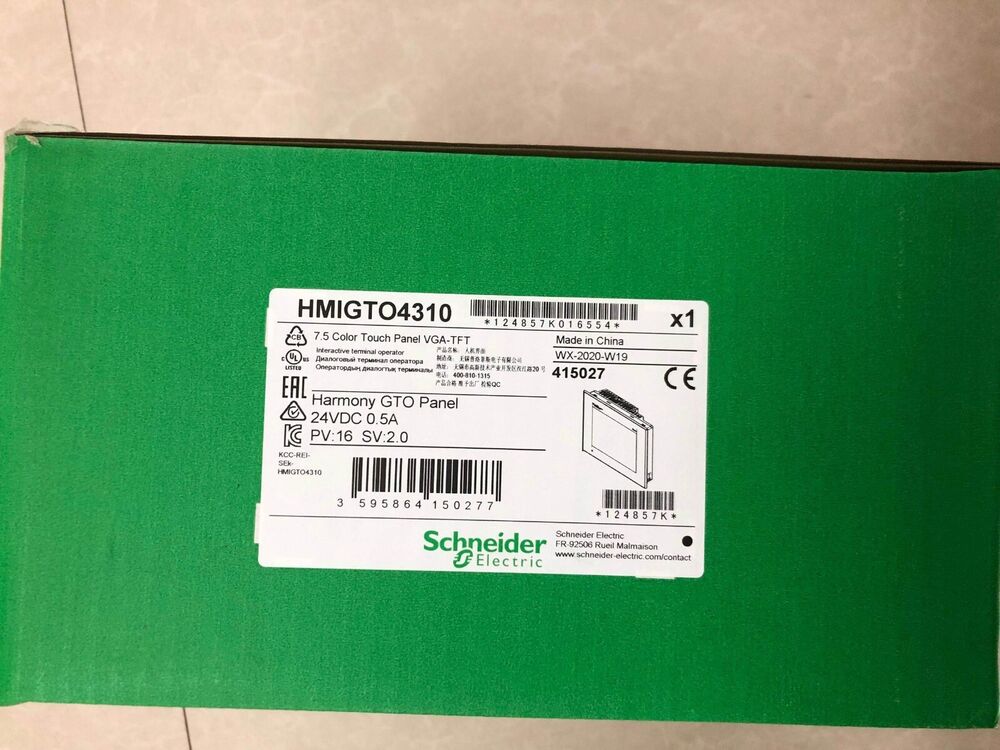 1PC New Schneider HMIGTO4310 Touch Screen Expedited Shipping DHL / UPS / FedEX