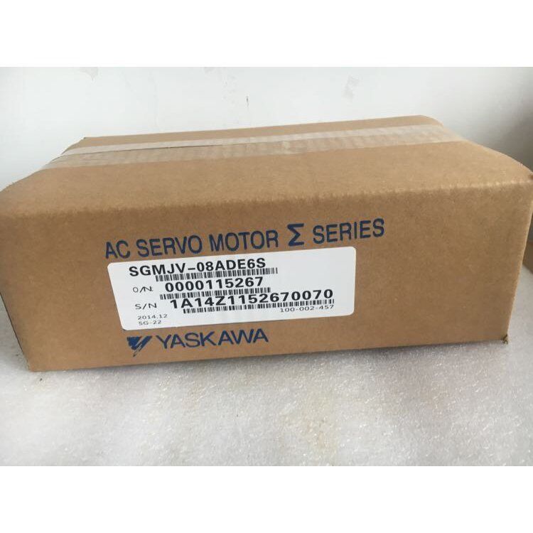 1PC New Yaskawa SGMJV-08ADE6S Servo Motor Expedited Shipping SGMJV08ADE6S