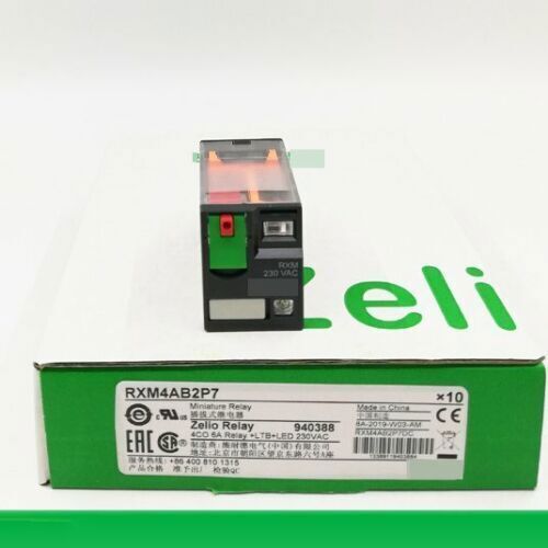 10PCS/Box New Schneider RXM4AB2P7 Relay RXM4AB2P7 Expendited Shipping DHL / UPS / FedEX