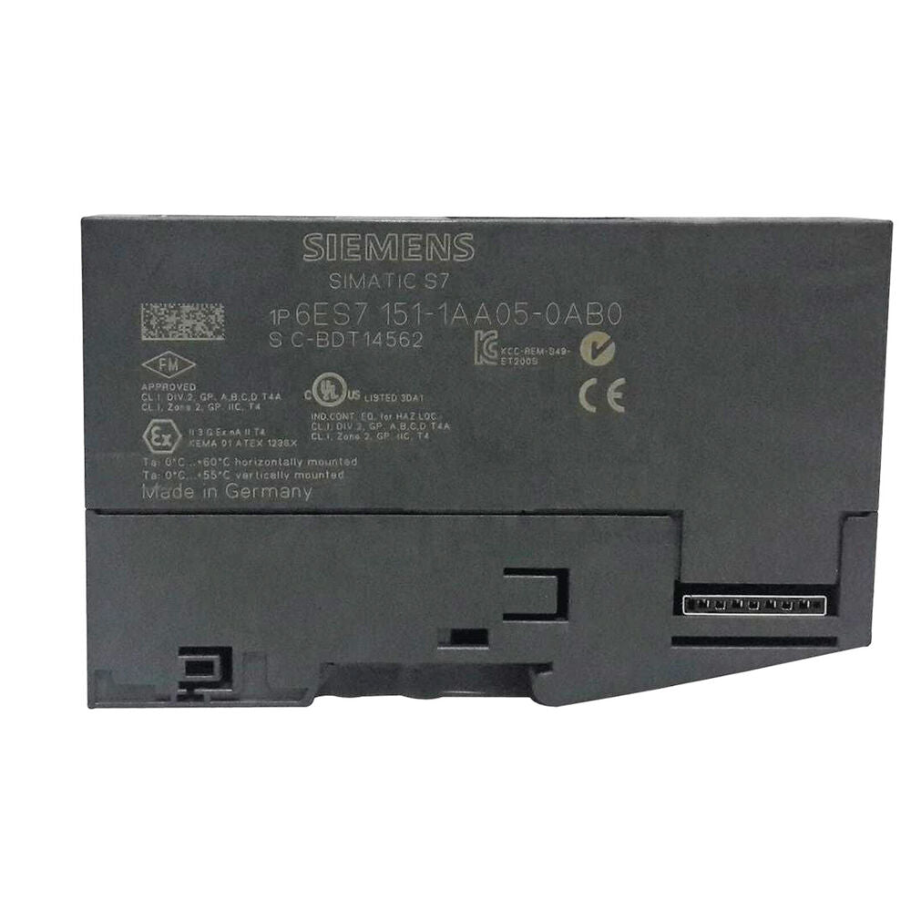 New Siemens 6ES7 151-1AA05-0AB0 PLC IM151-1 Profibus DP Interface Module DHL / UPS / FedEx