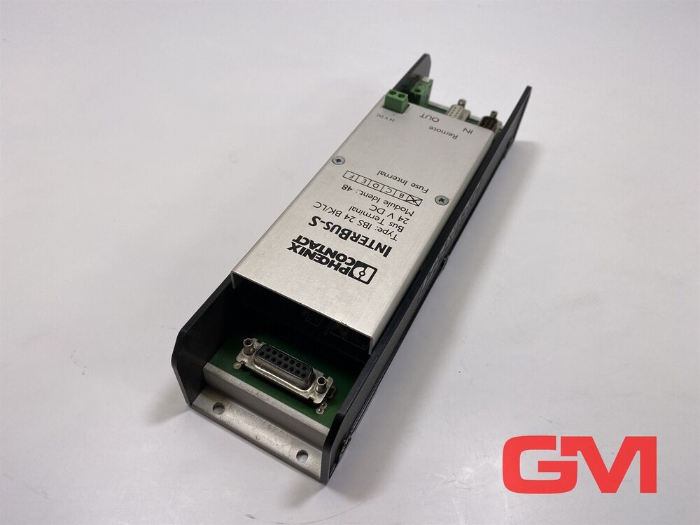 Phoenix Contact Busklemmenmodul Ibs 24 BK/LC Bus Terminal INTERBUS-S 24V Dc