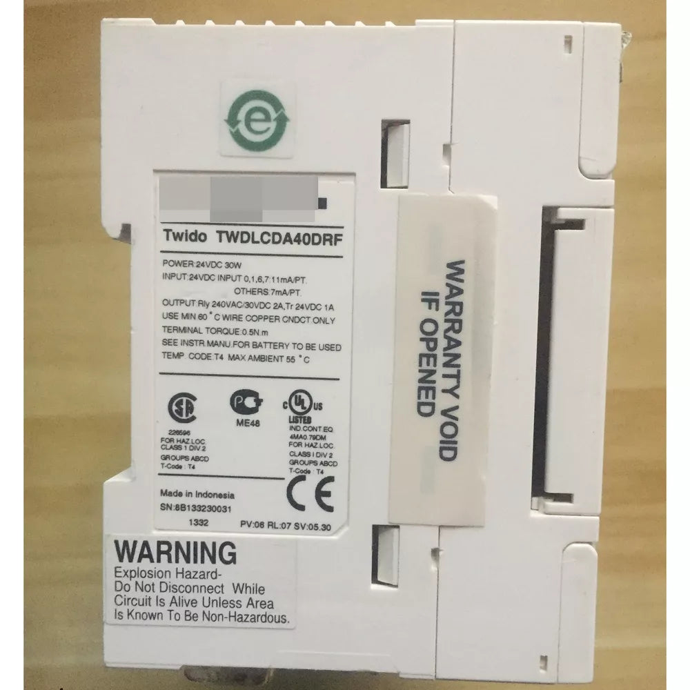 Schneider TWDLCDA40DRF 1PC New PLC Module Expedited Shipping DHL / UPS / FedEX