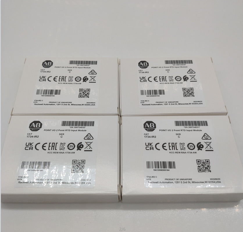 2023 New Surplus Sealed AB 1734-IR2 SER C POINT I/O 2 Point RTD Input Module DHL / UPS / FedEx