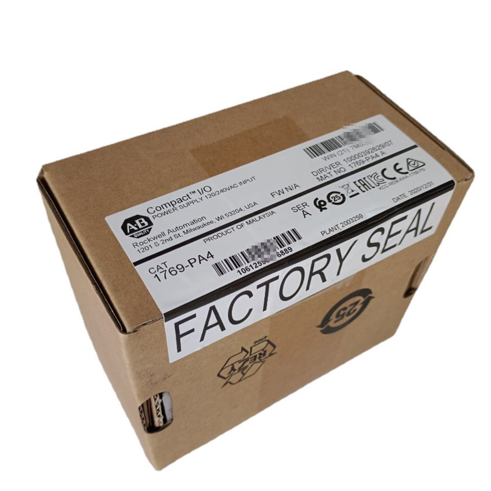 1 PCS New Factory Sealed AB 1769-PA4 /A CompactLogix Power Supply 1769PA4 In US DHL / UPS / FedEx