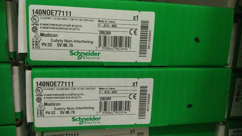 1PC New Schneider 140NOE77111 PLC Module In Box Expedited Shipping DHL / UPS / FedEX