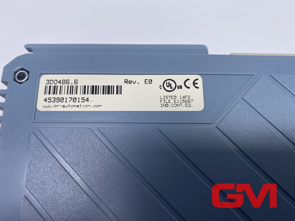 B&R Digital Output Module 3DO486.6 2005 Revision E0