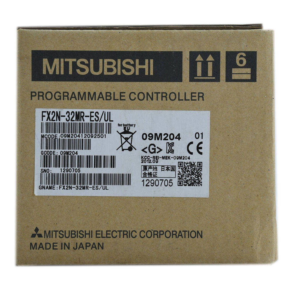 1PC Mitsubishi PLC FX2N-32MR-ES/UL New In Box FX2N32MRES/UL Expedited Shipping DHL / UPS / FedEX