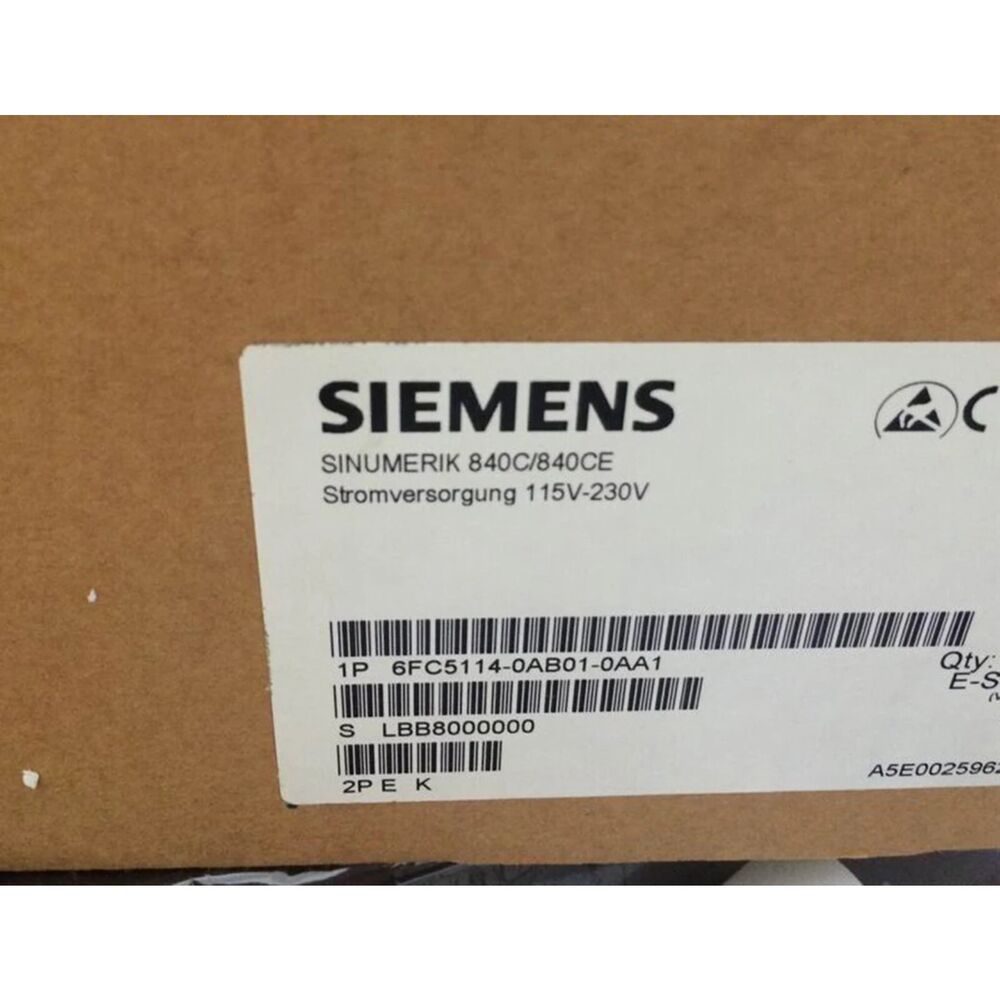 SIEMENS 6FC5114-0AB01-0AA1 POWER SUPPLY