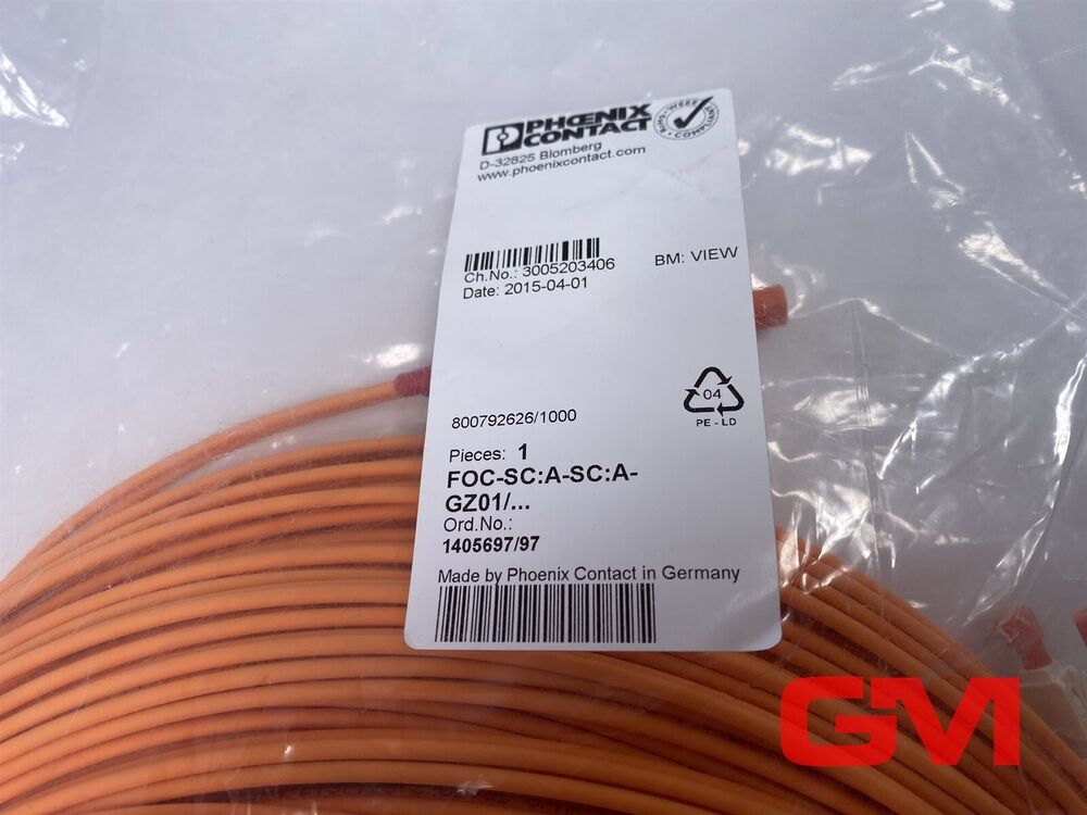 Phoenix Contact Lwl-Patch-Kabel Foc-sc: A-sc : A-gz01/97 Fo Patch Cable