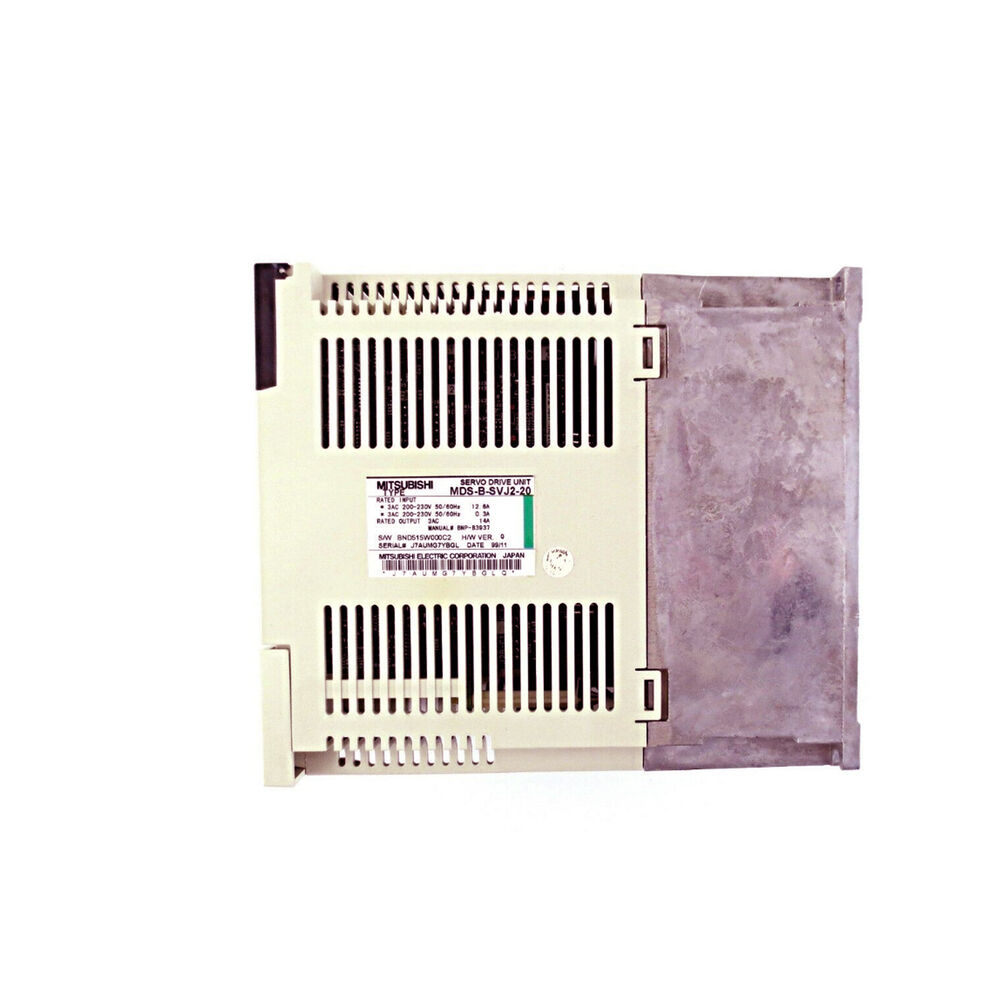 New In Box MITSUBISHI MDS-B-SVJ2-20 Servo Drive Free Expedited Shipping DHL / UPS / FedEX