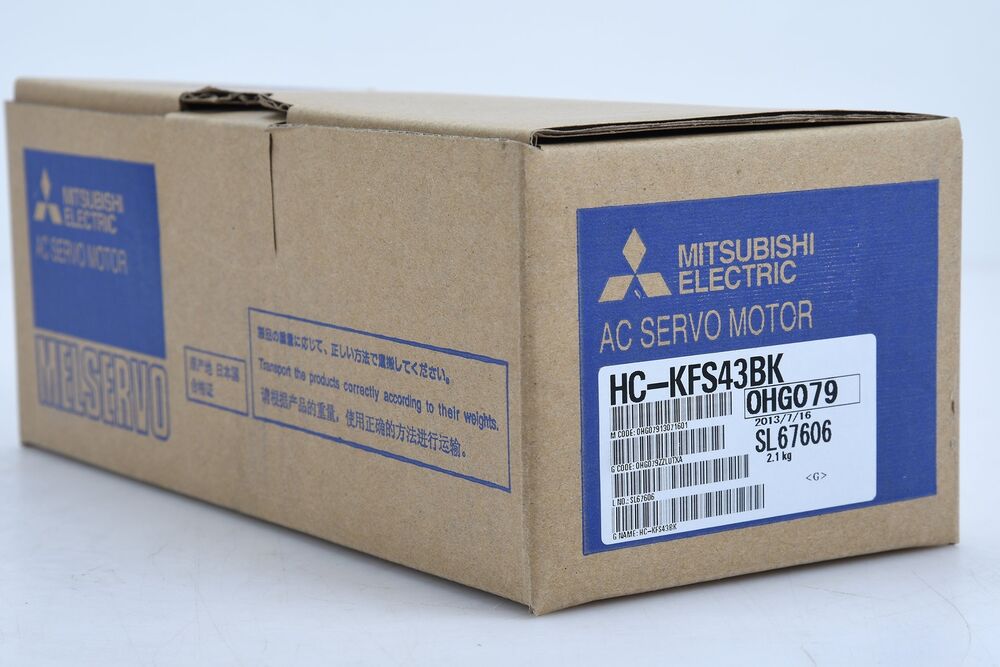 MITSUBISHI HC-KFS43BK AC Servo Motor HCKFS43BK New In Box Expedited Shipping DHL / UPS / FedEX