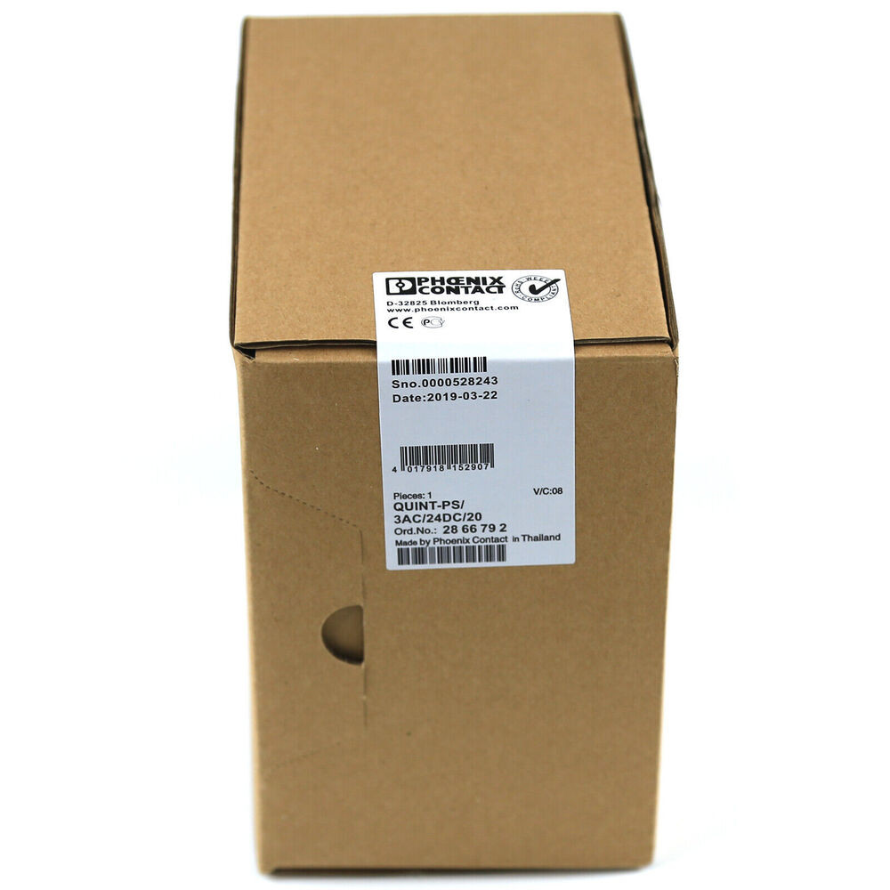 NEW PHOENIX 2866792 QUINT- PS /3AC/24DC/20 Power Supply Unit DHL / UPS / FedEx