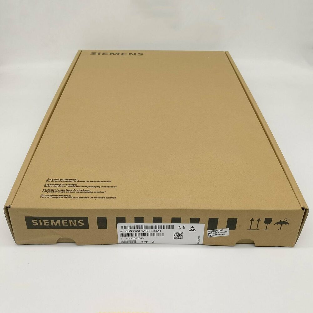 Siemens 6SN1123-1AB00-0BA1 Simodrive Power Module 6SN11231AB000BA1 New In Box