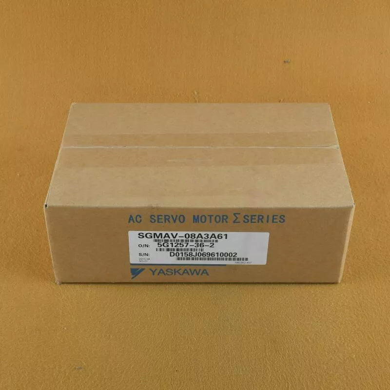 1PC New Yaskawa SGMAV-08A3A61 Servo Motor Expedited Shipping SGMAV08A3A61
