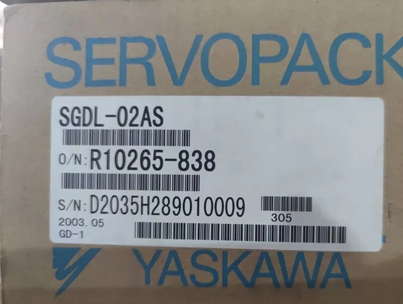 1PC New Yaskawa SGDL-02AS Servo Driver Expedited Shipping SGDL02AS