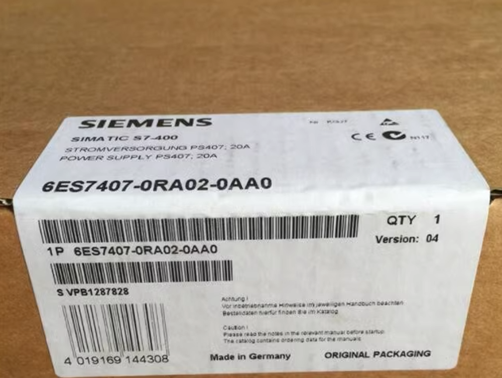 NEW Siemens 6ES7407-0RA02-0AA0 6ES7 407-0RA02-0AA0 Power Module DHL / UPS / FedEx