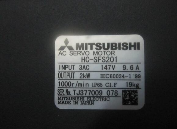 MITSUBISHI HC-SFS201 Servo Motor HCSFS201 New In Box Expedited Shipping DHL / UPS / FedEx