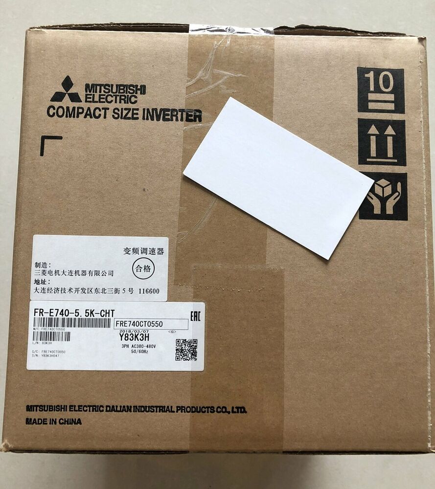 Mitsubishi FR-E740-5.5K-CHT Inverter New One Expedited Shipping FRE7405.5KCHT UPS / DHL / FedEx