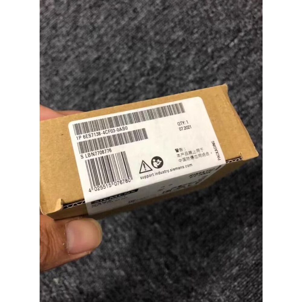 New Siemens 6ES7138-4CF03-0AB0 6ES7 138-4CF03-0AB0 Power Module PM-E for ET200S