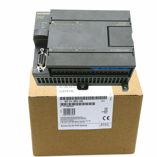 NEW SIEMENS 6ES7 214-1BD23-0XB0 6ES7214-1BD23-0XB0 CPU Module Made In Germany DHL / UPS / FedEx