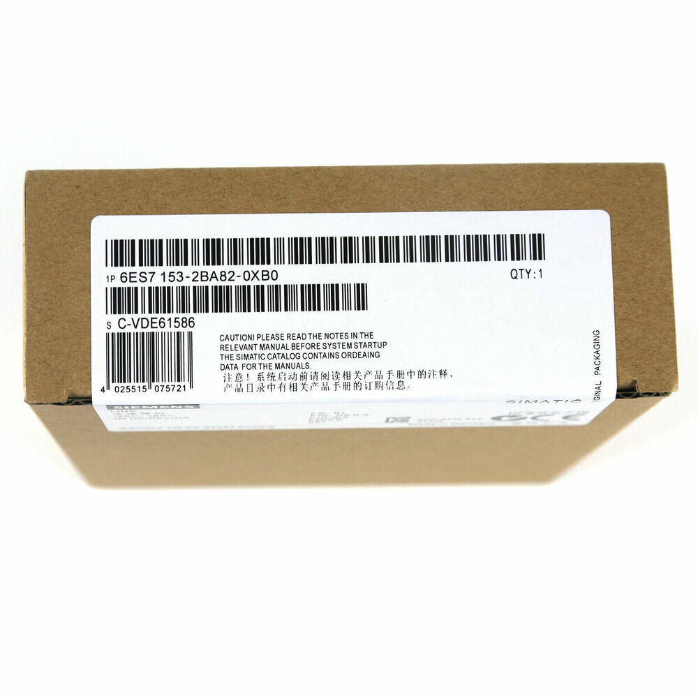 New In Box SIEMENS 6ES7153-2BA82-0XB0 Interface Module 6ES7 153-2BA82-0XB0 DHL / UPS / FedEx