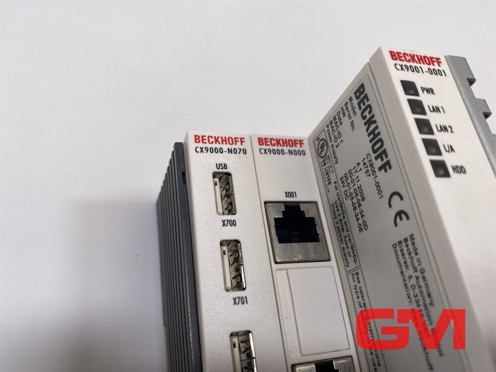 Beckhoff Control Unit CX9001-0001 Module Set CX9000-N070 CX9000-N000 Hw 4.1 Unit