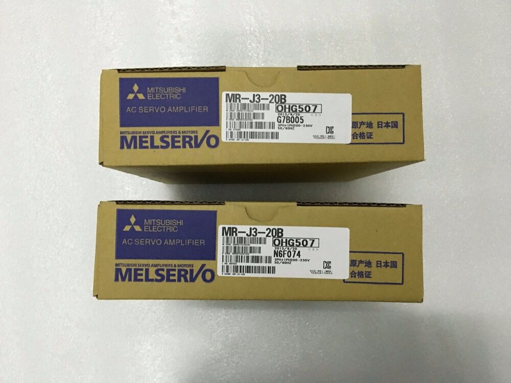 MITSUBISHI AC SERVO DRIVER MR-J3-20B MRJ320B NEW FREE EXPEDITED SHIPPING DHL / UPS / FedEx