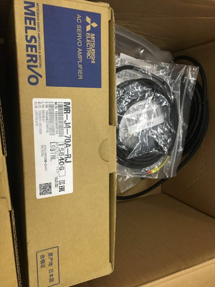 Mitsubishi MR-J4-70A-RJ Servo Drive MRJ470ARJ New In Box Expedited Shipping UPS / DHL / Fedex