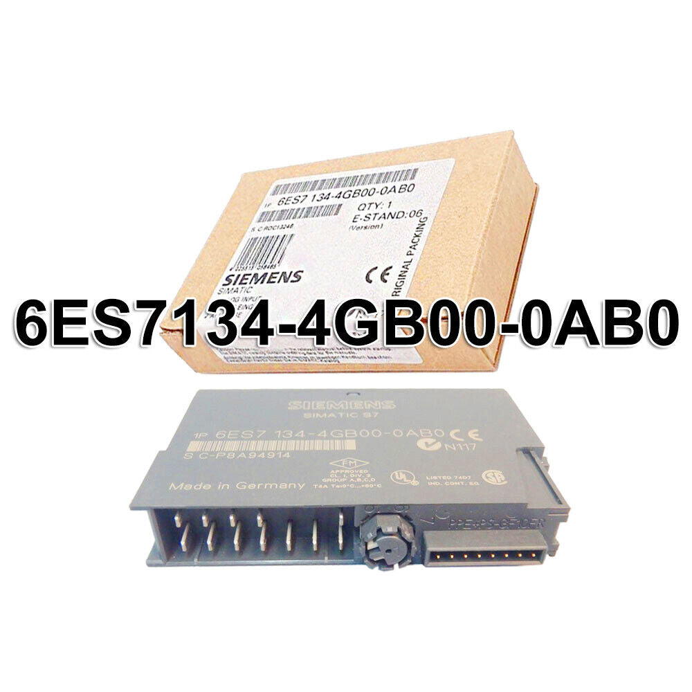 New Siemens 6ES7134-4GB00-0AB0 ELECTRONIC MODULE FOR ET 200S 6ES7 134-4GB00-0AB0
