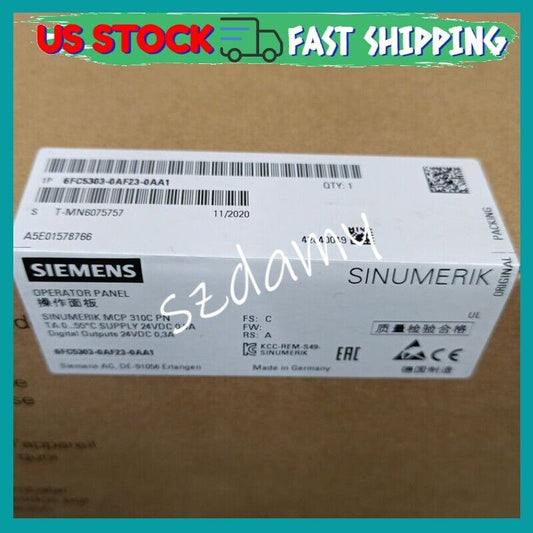 Siemens 6FC5303-0AF23-0AA1 SINUMERIK 6FC5 303-0AF23-0AA1 Operator Panel In Box