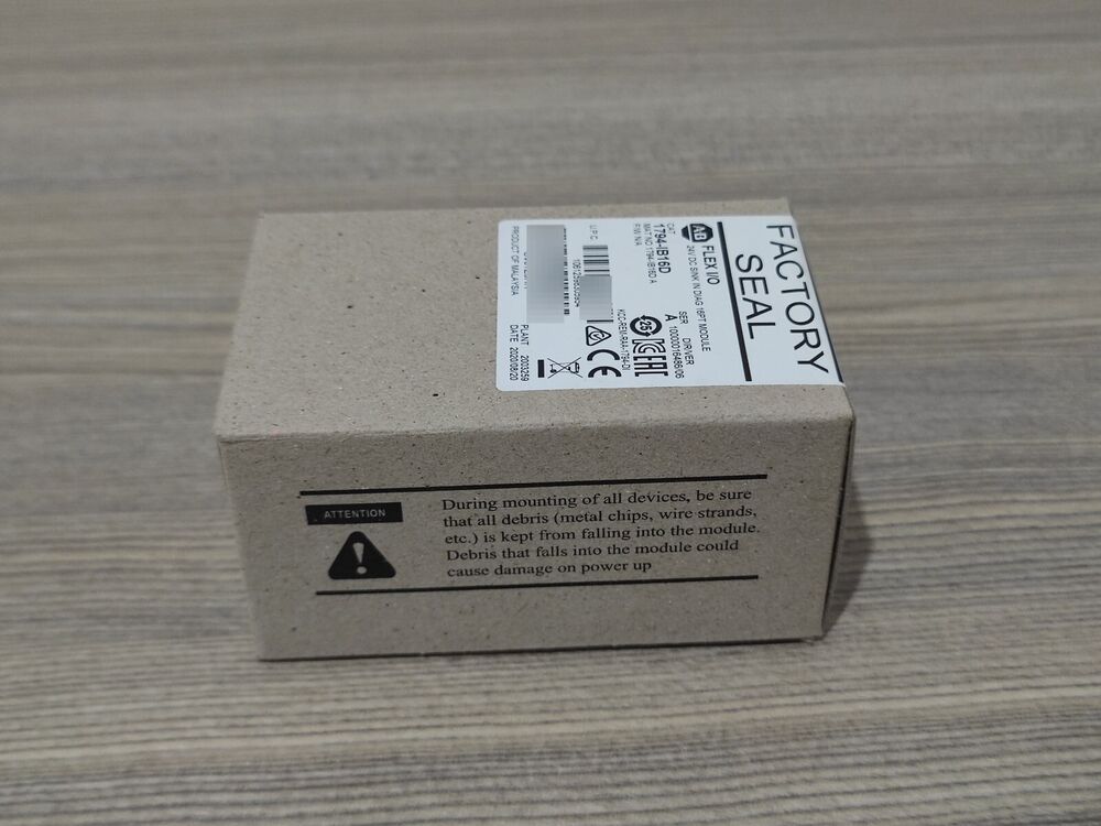 New Factory Sealed AB 1794-IB16D SER A Flex I/O Rev. A01 Input Module 1794IB16D DHL / UPS / FedEx