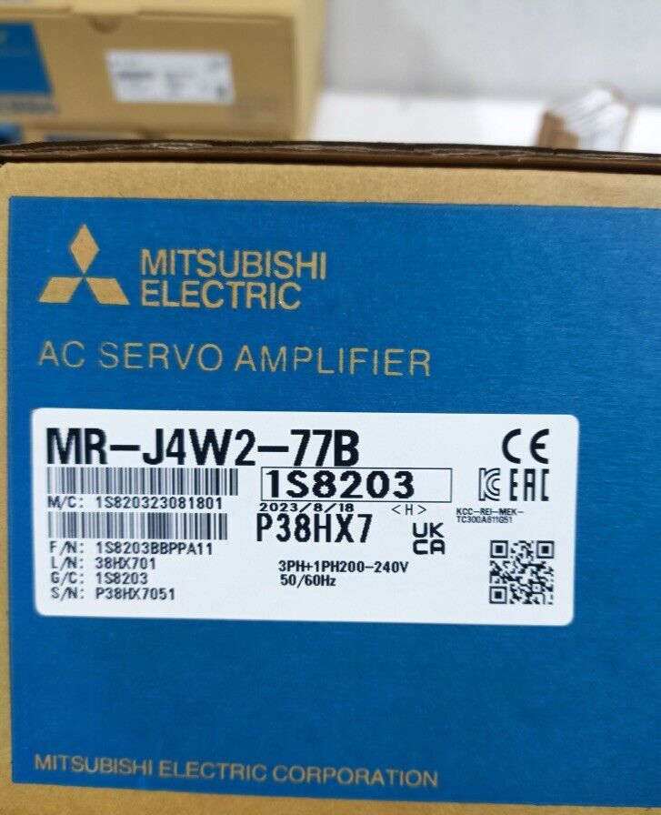 Fast Shipping Mitsubishi Servo Drive MR-J4W2-77B NEW By  UPS / DHL / Fedex
