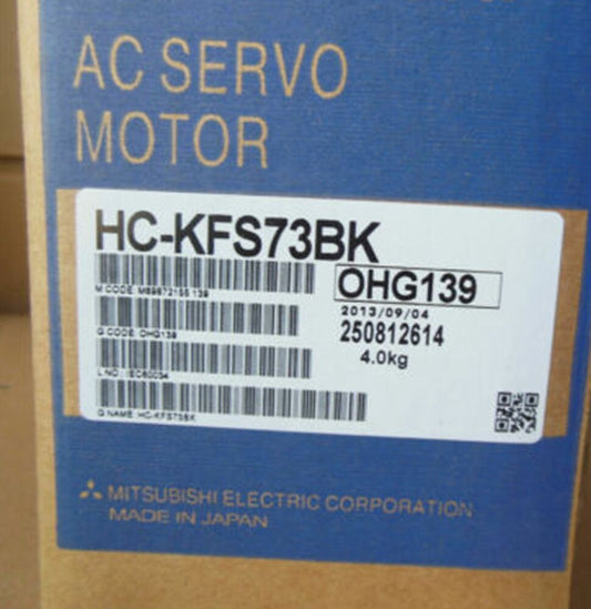 NEW Mitsubishi Servo Motor HC-KFS73BK DHL / UPS / FedEx