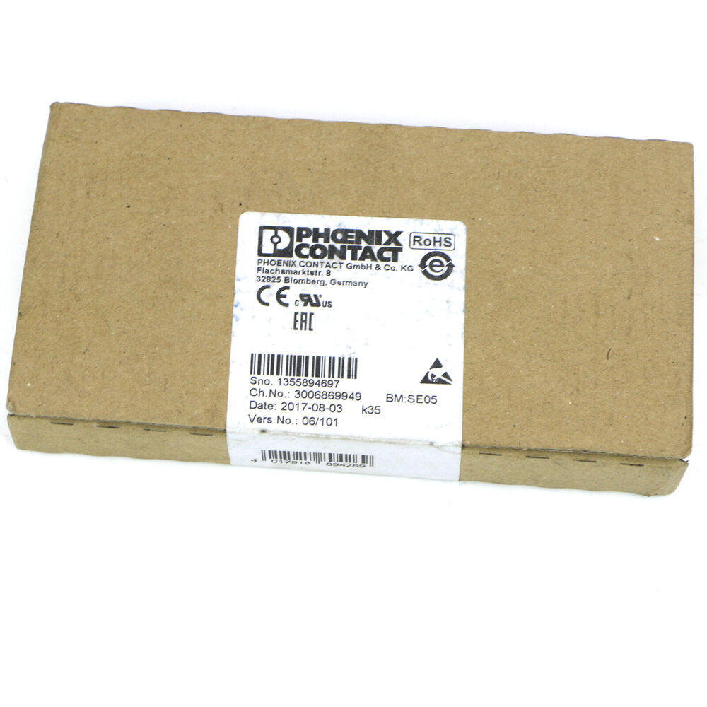 New In Box PHOENIX CONTACT IB IL TEMP 2 RTD-PAC 2861328 Temperature Sensor DHL / UPS / FedEx