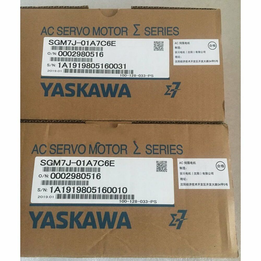 1PC New Yaskawa SGM7J-01A7C6E Servo Motor Expedited Shipping SGM7J01A7C6E