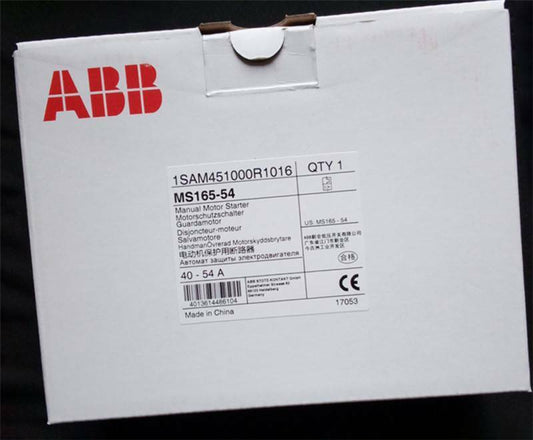 NEW ONE ABB MS165-54 MS16554 Motor protection circuit breaker