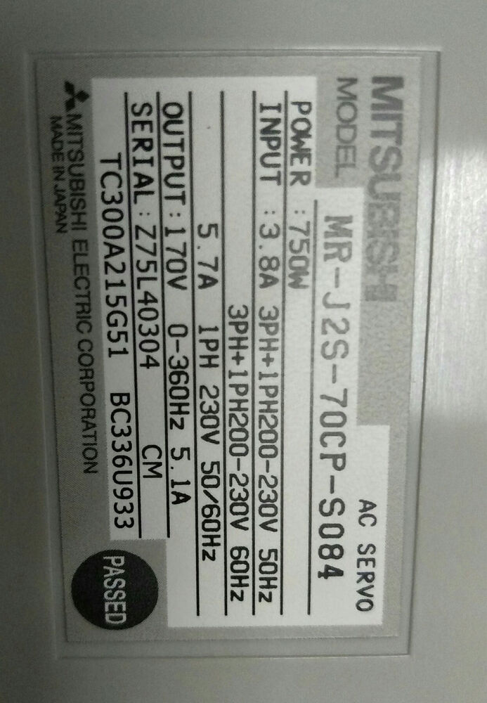MITSUBISHI SERVO Driver MR-J2S-70CP-S084 FREE NEW FREE EXPEDITED SHIPPING DHL / UPS / FedEX