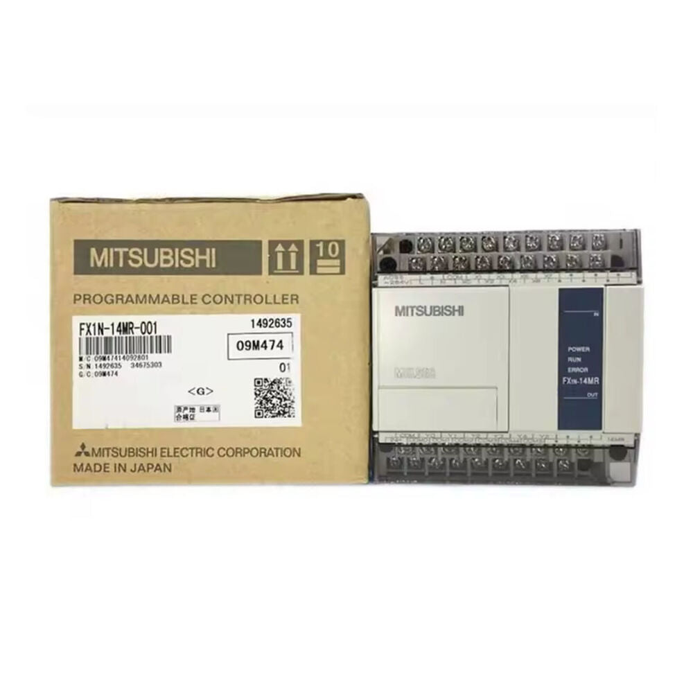NEW MITSUBISHI FX1N-14MR-001 FX1N14MR001 MELSEC PROGRAMMABLE LOGIC CONTROLLER DHL / UPS / FedEX