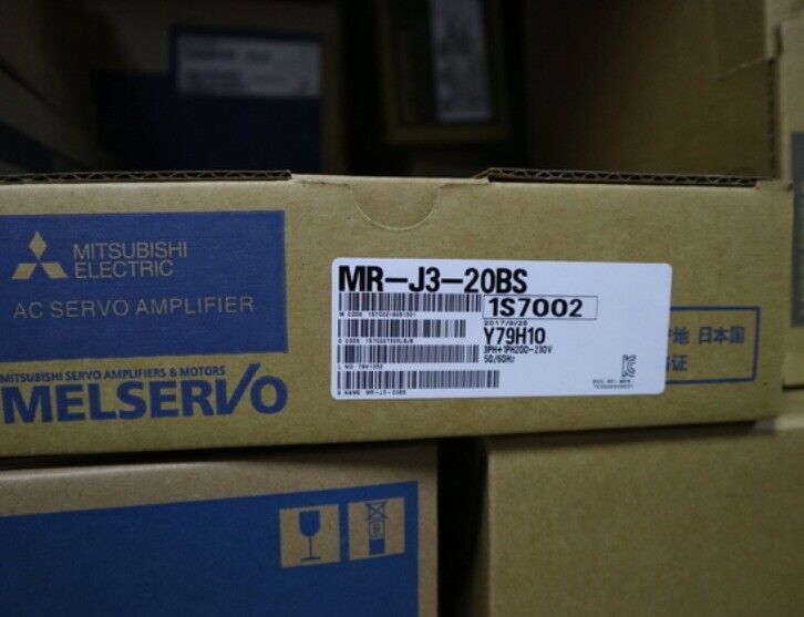 1PC NEW MITSUBISHI AC SERVO DRIVER MR-J3-20BS MRJ3-20BS FREE EXPEDITED SHIPPING DHL / UPS / FedEX
